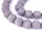 The Bead Chest Natural 18mm Wooden Beads in Grey - Light for Jewelry Making – Round Loose Wood Spacer Beads I Approximately 24 Beads
